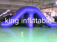 Waterproof Outdoor Inflatable Water Slides, Kolam Renang Air Slide 0.9mm PVC