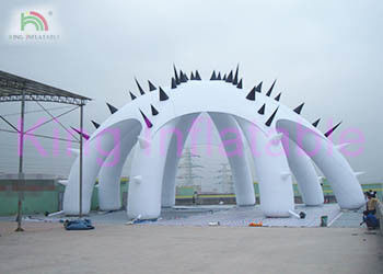 Outdoor Giant Spider Inflatable Event Tent Untuk Iklan / Bisnis Komersial