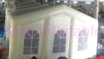 Tenda Raksasa Acara Komersial Tiup Windows Sekitar Untuk Pesta Makan Malam