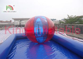 Komersial Taman Air Tiup terpal Plato PVC Untuk Multiplay CE OEM