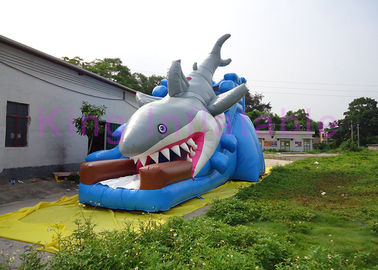 EN14960 Tiup Geser Kering Untuk Anak-Anak, Biru Ganda Stitch Hiu Tiup Geser