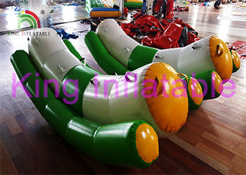 Colorful Sea Animal Tema Tahan Lama PVC Blow Up Water Park Dengan Slide / Pool / Air Mainan