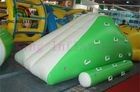Anak-anak Durable PVC Inflatable Air Toy, White / Green Mini Blow Up Water Iceberg