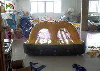 Kuning / Merah PVC Tarpaulin Inflatable Water Toy / Giant Shoes Untuk Olahraga Air