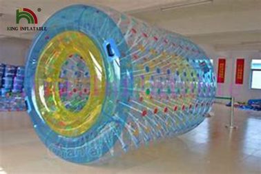 Outdoor Rolling Komersial Inflatable Air Toy, Rolling Balls 2.8m Panjang * 2,4m Dia