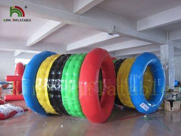PLATO 0.9mm PVC Terpal Air Bergulir Tiup Mainan Disesuaikan EN14960