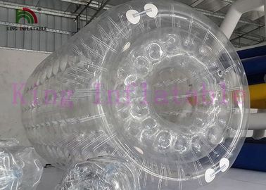 Clear Inflatable Water Toy / Air Rolling Ball Dengan Clear Dots