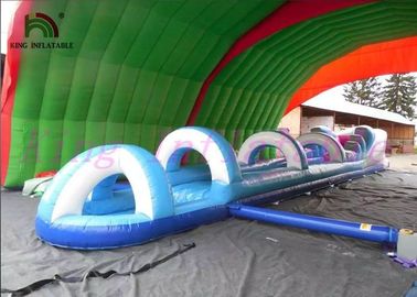 Seluncur Air Tiup PVC Tiup, Slide Kota Mini Menakjubkan Kustom yang Mendebarkan