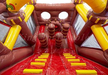 Game Olahraga Luar Ruang Tidak Beracun Meledak, Kapal Bajak Laut PVC Tahan Lama