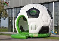 Sepak Bola Berwarna-warni Meledakkan Rumah Goyang Tahan Lama Bahan 0,55mm PVC Terpal