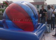 Tahan lama Semi Transparan PVC Inflatable Walk On Water Ball untuk Taman Hiburan