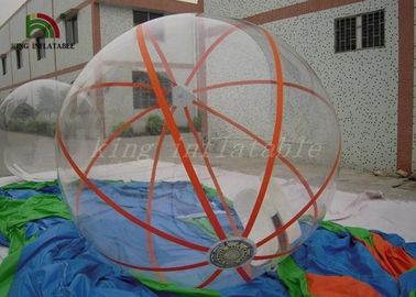 String warna-warni Tahan Lama PVC / PTU Bola Air Berjalan Tiup Dengan Mesin Las Udara Panas