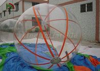 Colourful PVC / TPU Inflatable Walk On Water Bola 2m Diameter Untuk Item Air