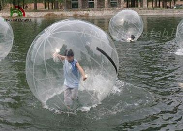 Hiburan Keluarga Inflatable Walk On Water Ball mandiri Tanpa Warna