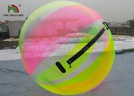 2 m dalam Diameter 0,8 mm PVC Colorful Inflatable Walk On Water Ball, Water Walking Ball