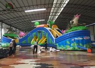 Lucu Taman Air Inflatable Besar, Taman Bermain Anak-Anak Mengambang Sertifikat EN71-2-3
