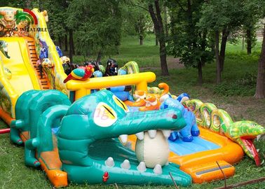 Taman Liar Serbaguna Warna Liar / Taman Hiburan PVC Combo Theme Jungle