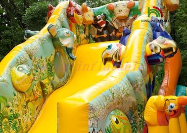 Taman Liar Serbaguna Warna Liar / Taman Hiburan PVC Combo Theme Jungle