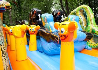 Taman Liar Serbaguna Warna Liar / Taman Hiburan PVC Combo Theme Jungle
