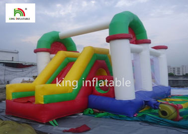 Rumah Inflatable Jumping Castle Bounce House Ukuran Disesuaikan ROHS EN71