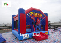 Komersial Rumah Bouncing Tiup Spiderman Cetak Castle Luar Untuk Disewakan