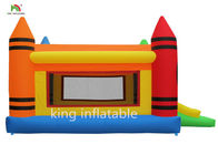 Colorful Kecil Inflatable Bouncy Castle Jumping House Untuk Anak-Anak Oxford