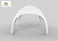 Customised White Inflatable Event Tent Cetak Logo Untuk Iklan 3m
