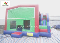 Halaman Belakang Anak Inflatable Jumping House Bouncing Castle Dengan Slide Sewa EN14960