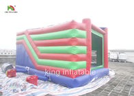 Halaman Belakang Anak Inflatable Jumping House Bouncing Castle Dengan Slide Sewa EN14960