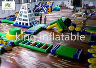 28 * 22m PVC Inflatable Water Equipment floating obstacle course Untuk Orang Dewasa
