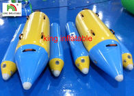 2 Orang Permainan Air Inflatable Fly Fishing Boats, PVC Inflatable Banana Boat