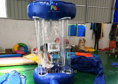 Air Sport Permainan Grab Cube Catching Machine Inflatable Mesin Cashing Booth Uang Untuk Pasar