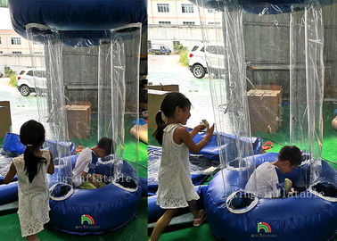 Air Sport Permainan Grab Cube Catching Machine Inflatable Mesin Cashing Booth Uang Untuk Pasar
