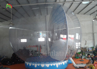 4 m Ukuran Manusia Inflatable Advertising Snowballs / Blow Up Snow Globe