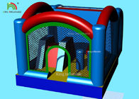 Permainan Olahraga Tiup Gerbang Sepak Bola Multifungsi Anak Kombinasi Mainan Bouncer Jumping Castle