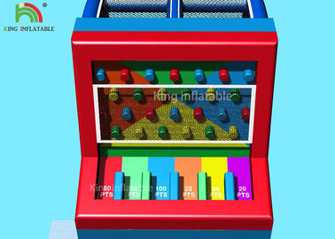 Merah Biru Multi - Fungsional Permainan Olahraga Tiup Bola Bola Hukuman Permainan