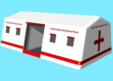 Tenda Rumah Sakit Tiup Isolate PVC Terpal 0.65Mm