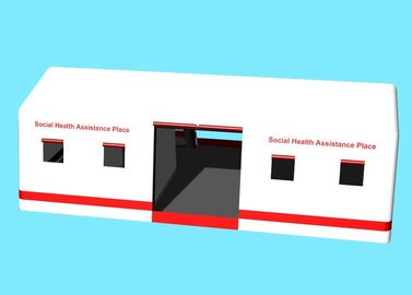 Tenda Rumah Sakit Tiup Isolate PVC Terpal 0.65Mm
