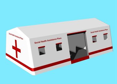 Tenda Rumah Sakit Tiup Isolate PVC Terpal 0.65Mm
