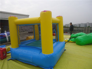 PVC Tarpaulin Komersial Inflatable Bouncing Rumah tahan UV