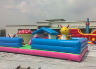 Jamur Hewan Inflatable Amusement Park Inflatable Mainan untuk Anak
