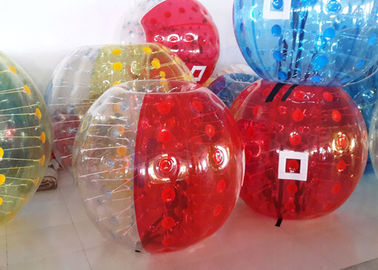 Bola Bumper Tiup Berwarna-warni / Bola Gelembung Tubuh / Bola Hamster Manusia Untuk Orang Dewasa