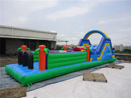 Anak-anak Inflatable Amusement Park Waterproof dengan terpal PVC 0,55mm
