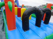 Anak-anak Inflatable Amusement Park Waterproof dengan terpal PVC 0,55mm