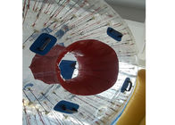 Bola Zorb Bola Inflatable Tiup Transparan Dengan Tongkat Cahaya Berwarna-warni