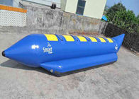 PVC Tarpaulin Inflatable Fly Fishing Boats Untuk 6 Orang, Game Air 520 x 120 cm