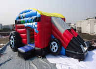 Anak-anak PVC Mobil Bentuk Terpal Rumah Castle Tiup Melompat