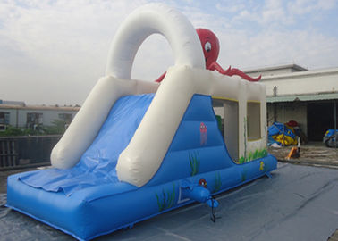 7m x 3m Inflatable Jumping Castle Dengan Slides Up and Down / bouncer Inflatable Untuk Anak