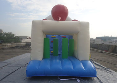 7m x 3m Inflatable Jumping Castle Dengan Slides Up and Down / bouncer Inflatable Untuk Anak