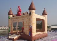 Komersial Inflatable Jumping Castle PVC Terpal Rumah Bouncing Untuk Anak-Anak